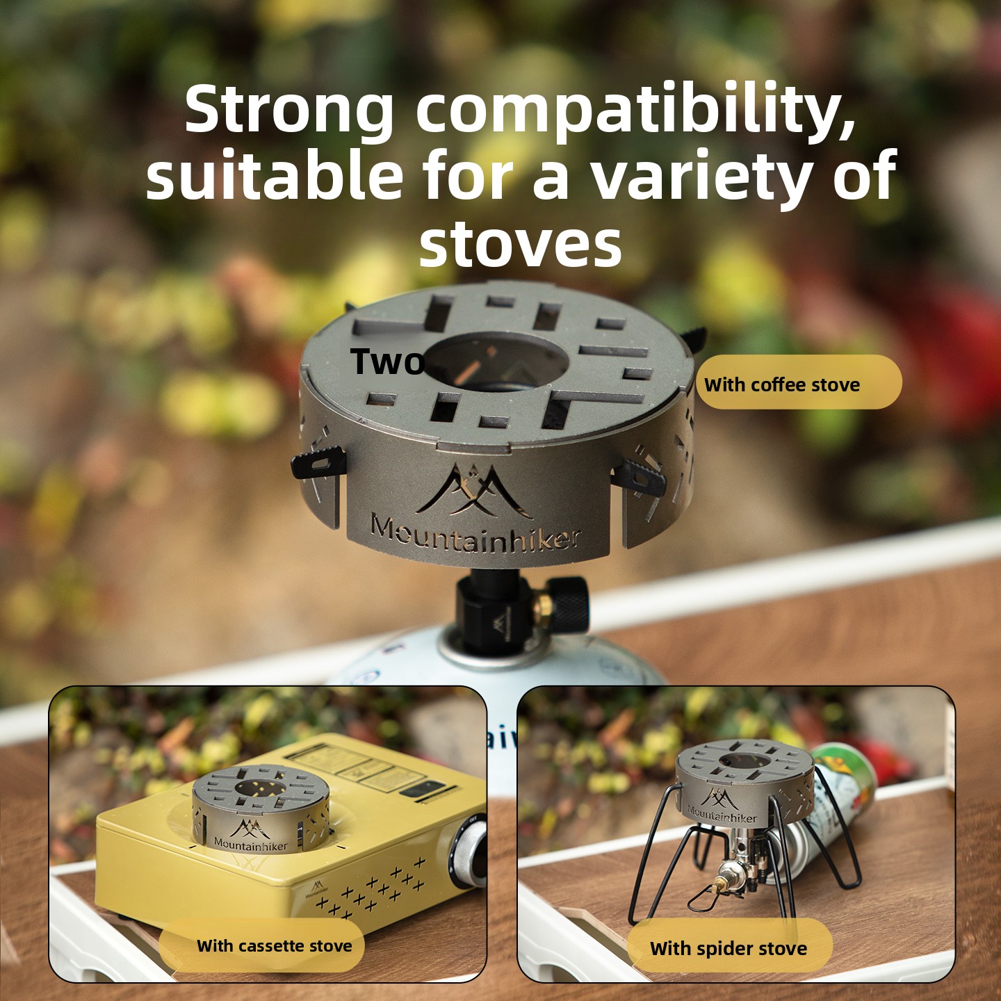 MOUNTAINHIKER Windproof ring w - Camping Cooking Ring recension och pris