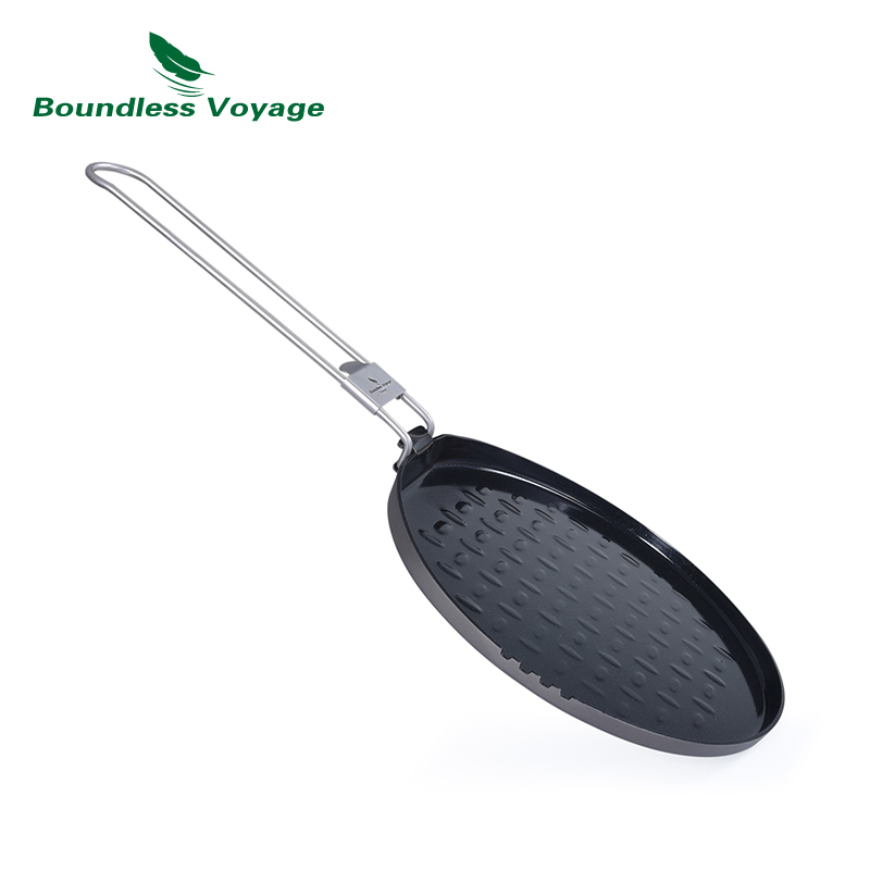 Boundless Voyage Titanium Nons - Camping Cooking Wok recension och pris