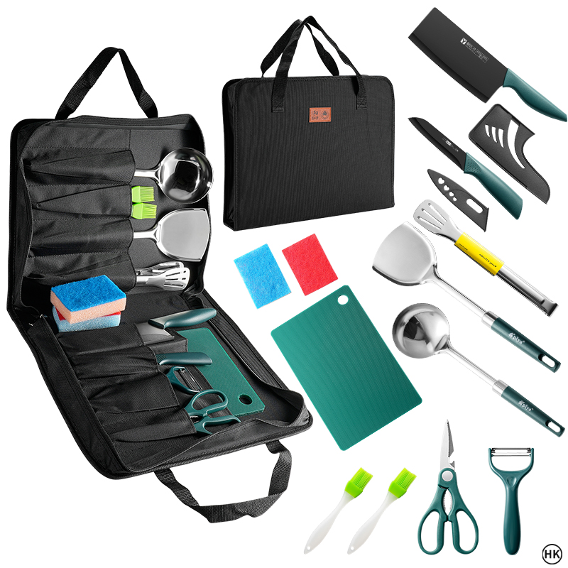 13PCS Camping cooking set, cam - Camping Cooking Essentials recension och pris