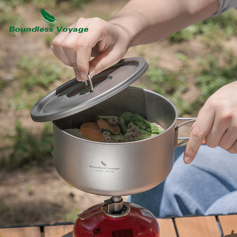 Boundless Voyage Titanium Camp - Camping Cooking Box recension och pris
