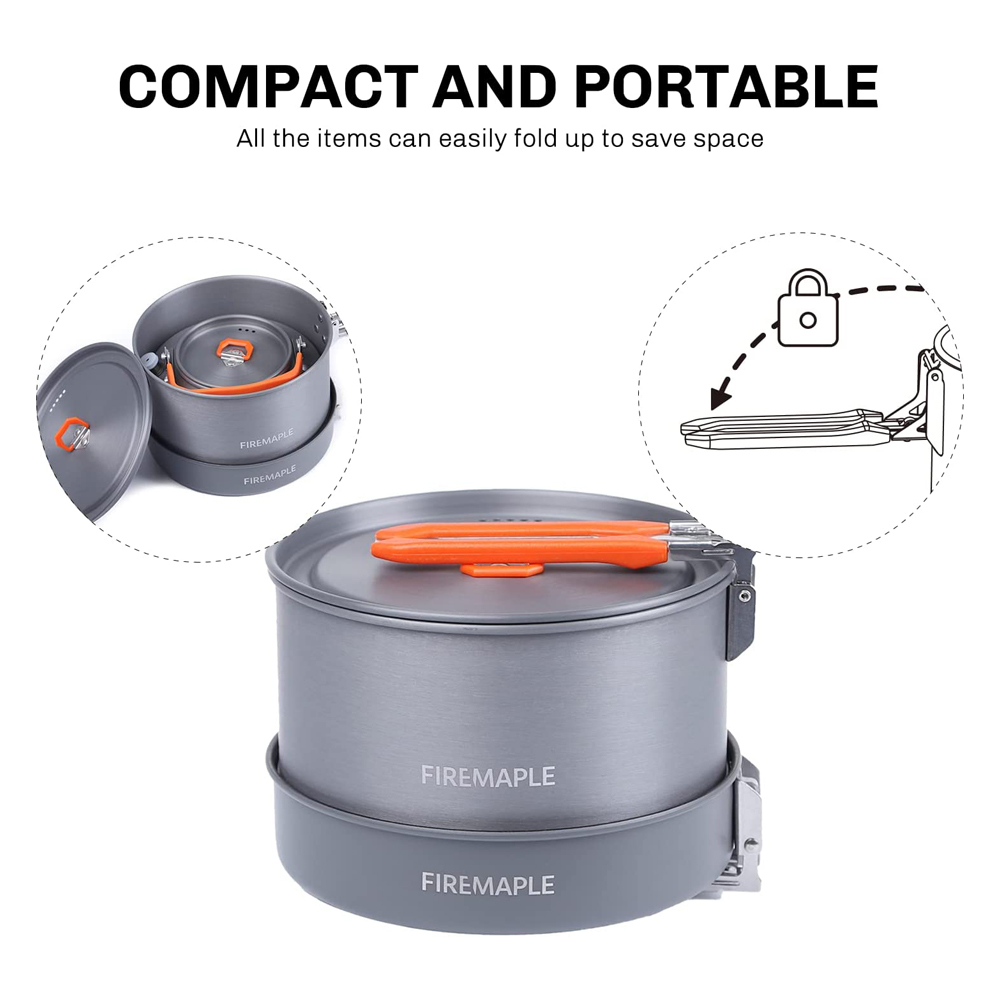 Fire Maple Camping Cookware Ut - Camping Cooking Gear recension och pris