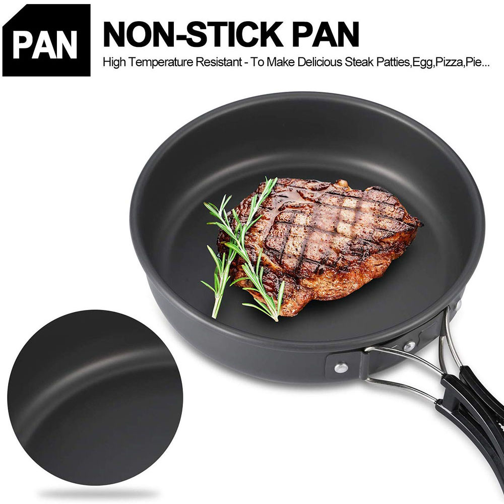 Outdoor Camping Cookware Set M - Camping Cooking Gear recension och pris