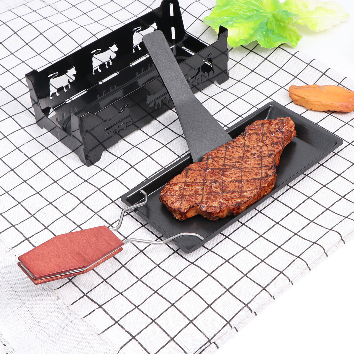 1Set Portable Mini Cheese Gril - Camping Cooking Dishes recension och pris