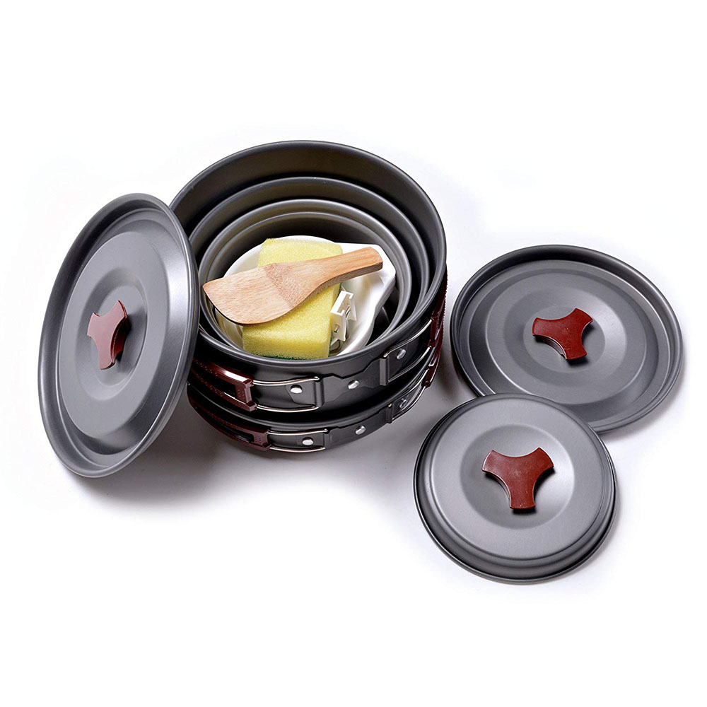 Outdoor Camping Cookware Kit N - Camping Cooking Gear recension och pris