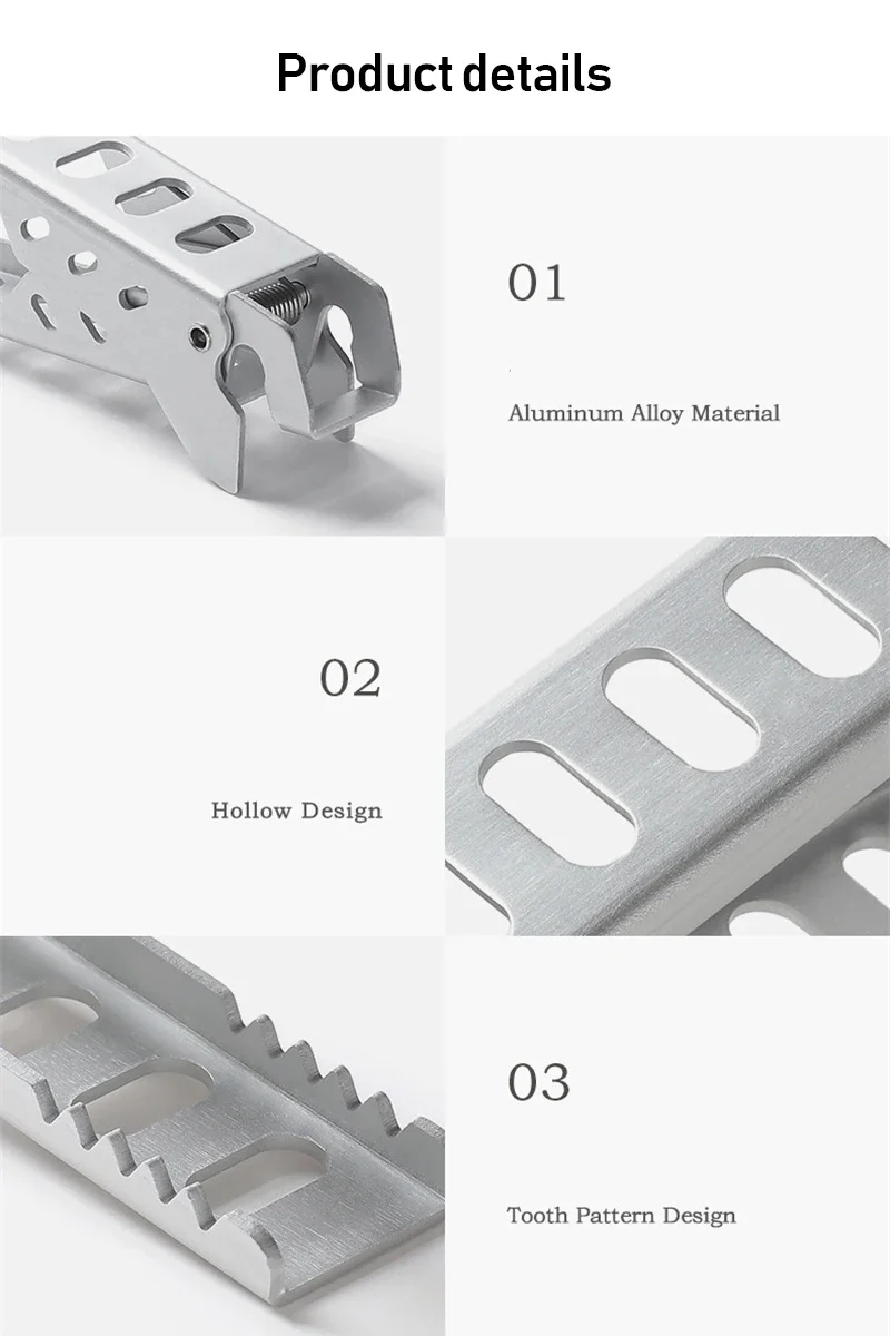 Aluminium Anti-hot Alloy Clip  - Campfire Cooking Anime recension och pris