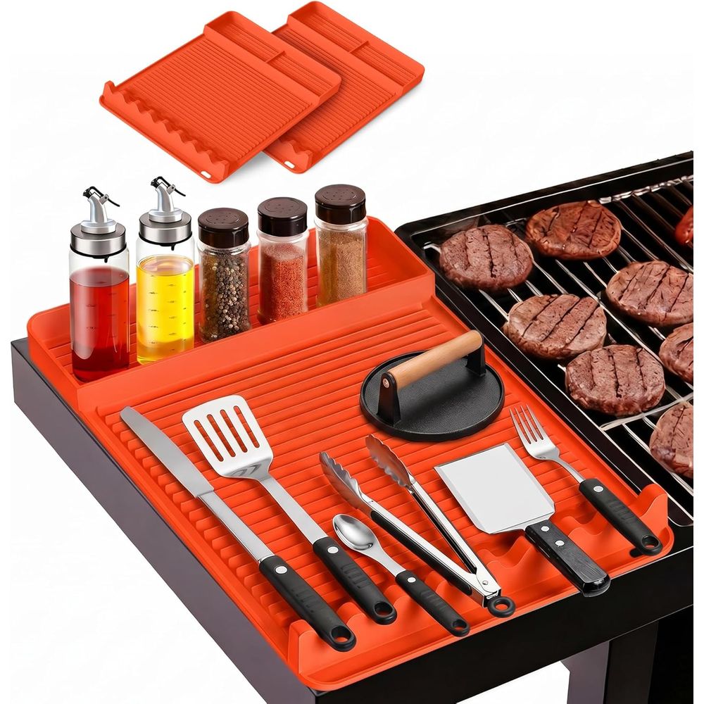 Heat Resistant Silicone Grill  - Camping Cooking Mat recension och pris
