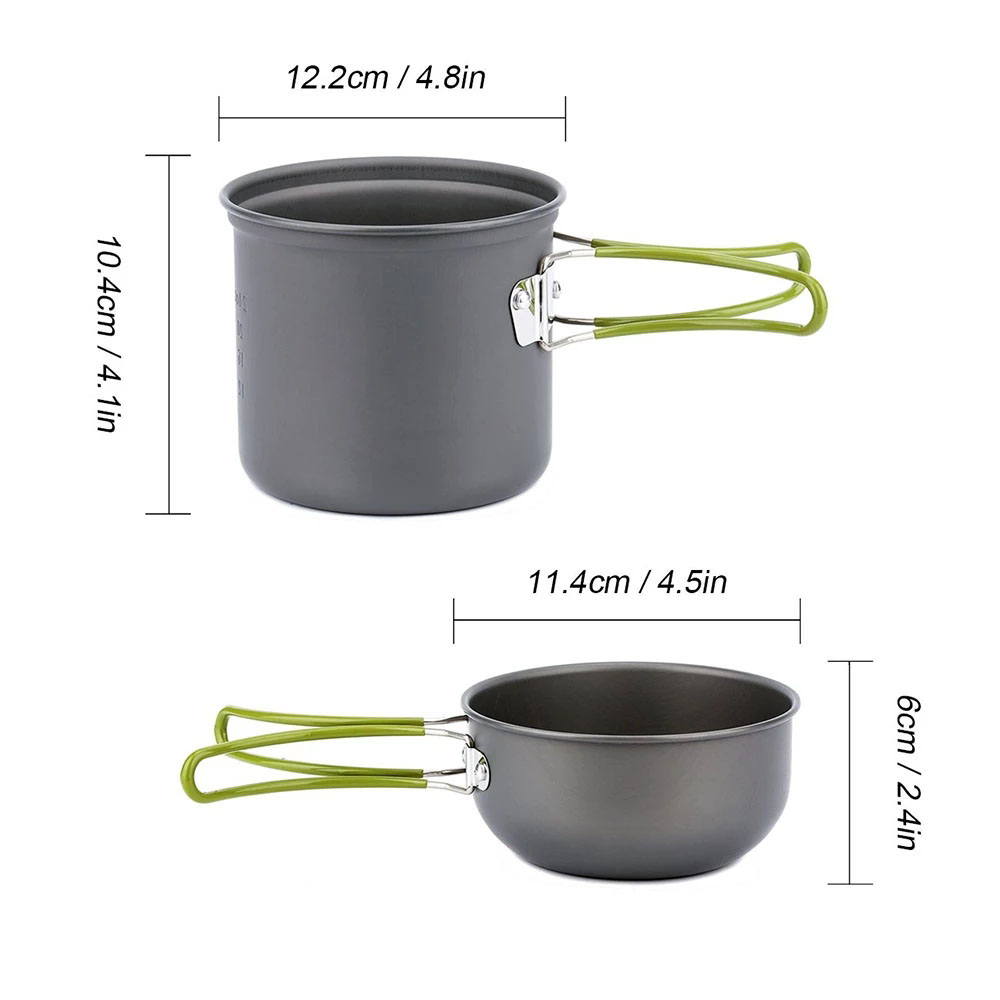 Camping Cookware Kit with Stov - Camping Cooking Essentials recension och pris