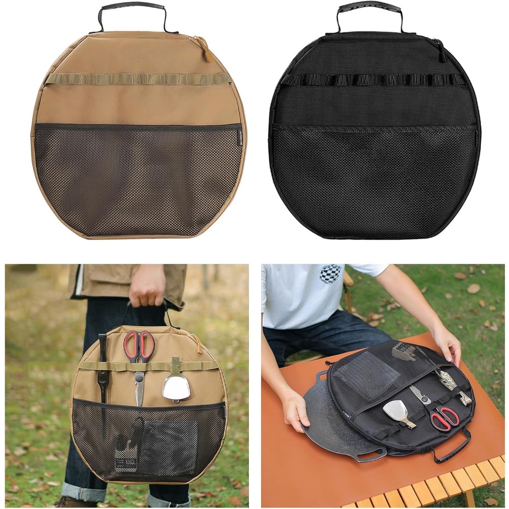 Grill Pan Storage Bag, Portabl - Camping Cooking Wok recension och pris