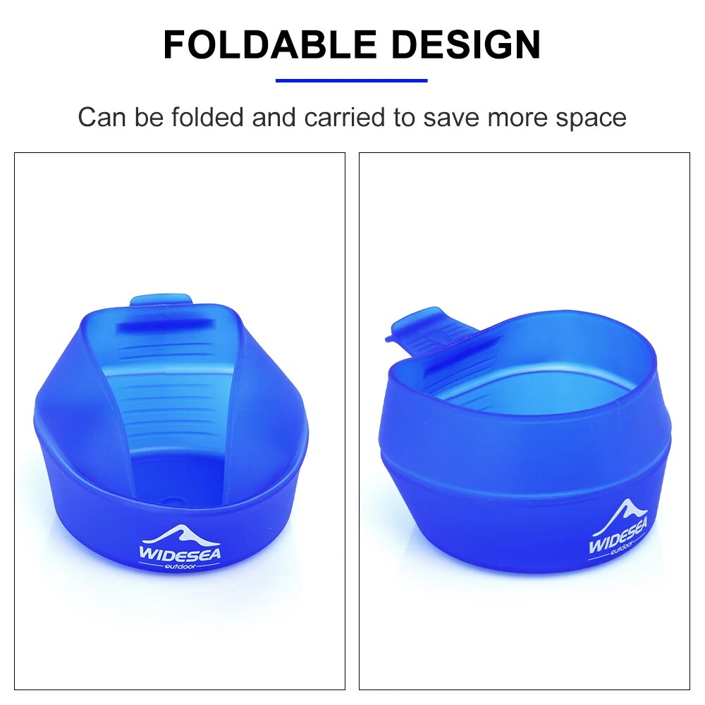 Widesea Camping 250ml Soft Fol - Camping Outdoor Cooking Set recension och pris