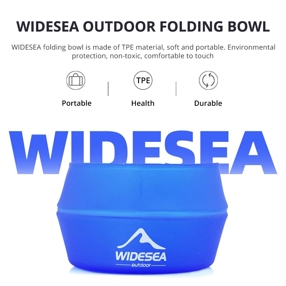 Widesea Camping 250ml Soft Fol - Camping Outdoor Cooking Set recension och pris