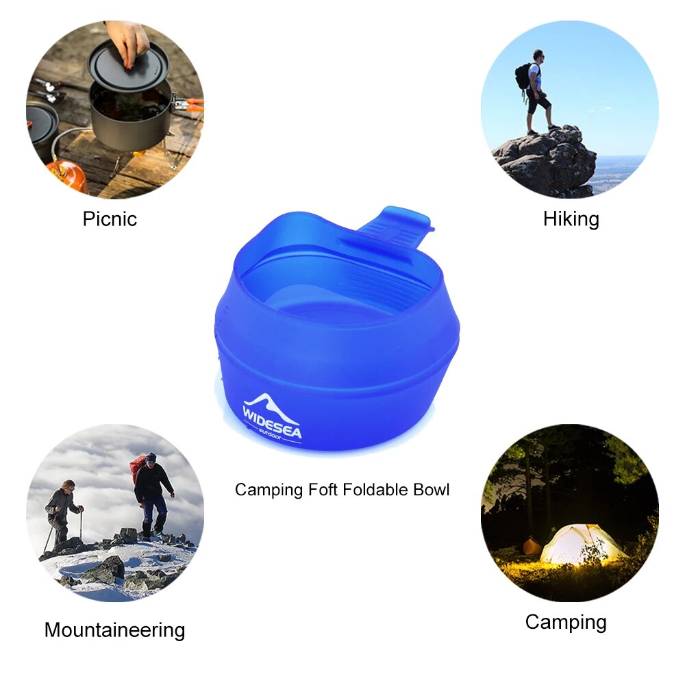 Widesea Camping 250ml Soft Fol - Camping Outdoor Cooking Set recension och pris