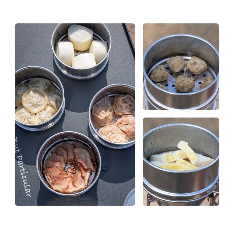 CAMPINGMOON Portatle Outdoor C - Camping Cooking Dishes recension och pris